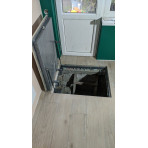 Напольный люк под плитку  ХатнійПол+ Хатні Люки 60х60 см