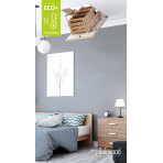 Чердачная лестница Bukwood ECO+ Long высота 340 см 130х90