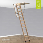 Чердачная лестница Bukwood ECO+ Standard 110х70