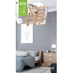 Чердачная лестница Bukwood ECO Long (Горищні сходи) 110x80