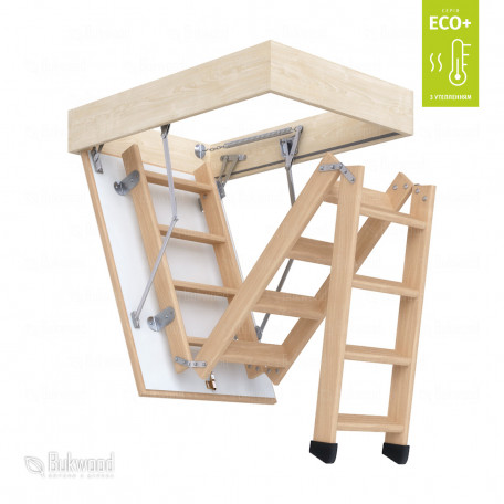 Чердачная лестница Bukwood ECO+ Standard 120х90