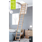 Чердачная лестница Bukwood ECO+ Long высота 340 см 130х90