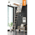 Чердачная лестница Bukwood Luxe Metal Mini 90x60, 90x70, 90x80, 90x90, 100x60, 100x70, 100x80, 100x90 100x60