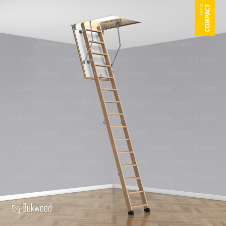 Лестница на чердак Bukwood Compact Long 120*60