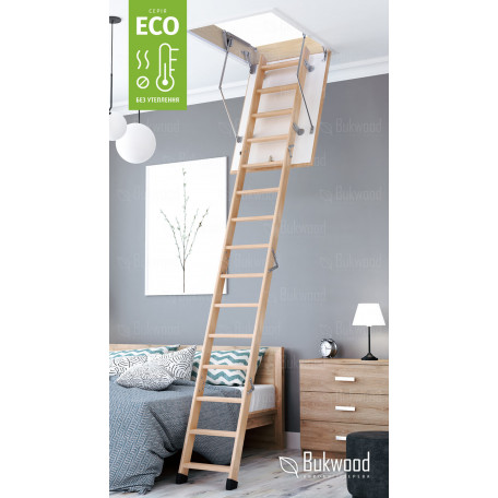 Чердачная лестница Bukwood ECO Long (Горищні сходи)
